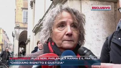 Alice Neri, parlano la mamma e il fratello
