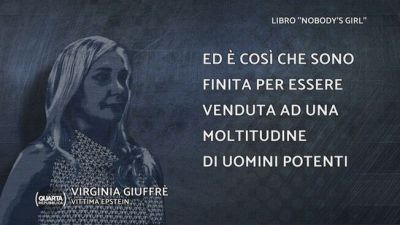 Caso Epstein - Le parole di una delle vittime, Virginia Giuffrè