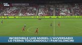Muriel rimane in...mutande