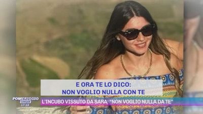 Sara, il suo audio con l'assassino: "Lasciami in pace"