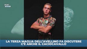 Avellino: sulla terza maglia i prodotti del territorio