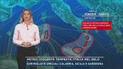 Meteo, violenta tempesta, Italia nel gelo