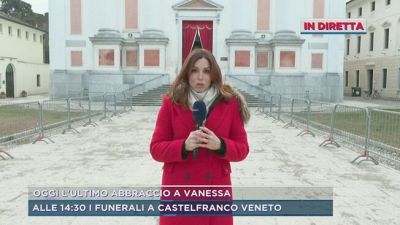 Oggi l'ultimo abbraccio a Vanessa Ballan