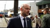 Il ministro francese Barrot sui luoghi colpiti dai droni russi a Kiev