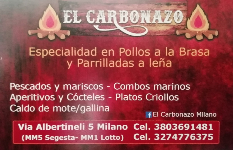 El Carbonazo Pollo Alla Brace Milano A Milano Mi Pagine Gialle
