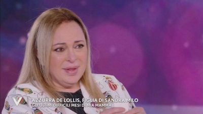 Azzurra De Lollis e gli ultimi difficili mesi di mamma Sandra Milo