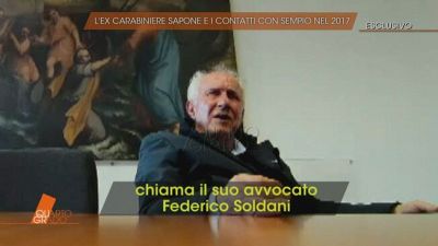 Garlasco: l'ex carabiniere Sapone e i contatti con Sempio nel 2017