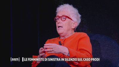 Le femministe di sinistra in silenzio sul caso Prodi