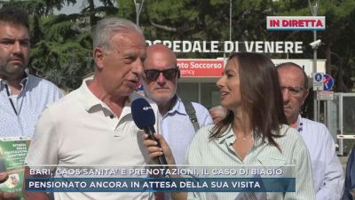 Bari, caos sanità e prenotazioni, il caso di Biagio