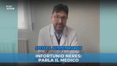 Infortunio Neres: parla il medico
