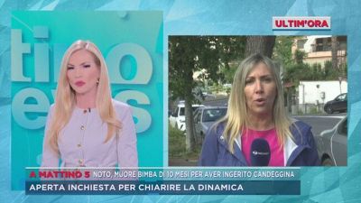 Noto, muore bimba di 10 mesi per aver ingerito candeggina