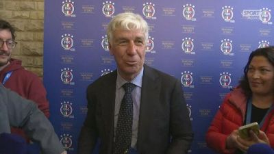 Gasperini: "Una statua per le vittorie? Aspettiamo, non si sa mai..."