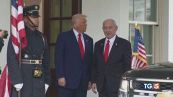 Netanyahu e Zelensky incontro con Trump