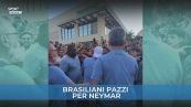 Neymar-mania al Santos: tifosi in delirio ovunque