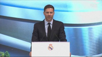 Le immagini della presentazione di Xabi ALonso, nuovo allenatore del Real Madrid