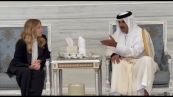 Qatar, Meloni a Doha alla cerimonia condoglianze Emiro Padre Al Thani