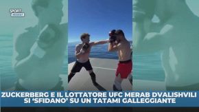 Zuckerberg contro Dvalishvili: "combattimento" virale