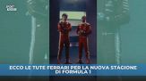 Le nuove tute della Ferrari