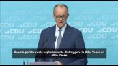Merz contro l'AfD: è il nostro "principale avversario" alle elezioni