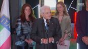Mattarella: "Qui si esprime il genio italiano per questo grande evento olimpico"