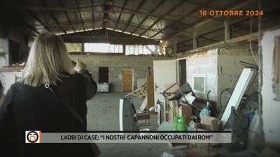 Ladri di case: "I nostri capannoni occupati dai rom"