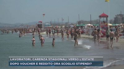 Lavoratori, carenza stagionali verso l'estate