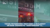 Bar incendiato a Bucarest