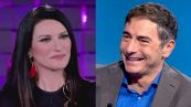 Stasera in tv (14 giugno), Marco Liorni non si vuole 'far battere' da Laura Pausini: la risposta di Rai 1