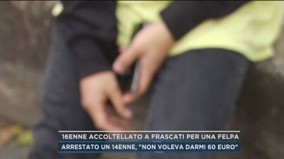 16enne accoltellato a Frascati per una felpa
