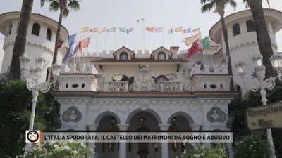 L'Italia spudorata: il castello dei matrimoni da sogno è abusivo