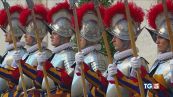 Guardie svizzere, Papa assiste al giuramento