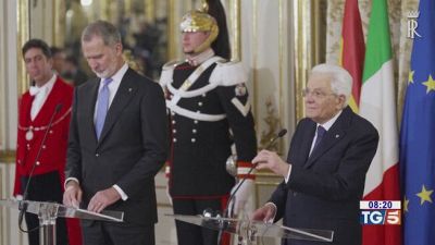 Reali Spagna in Italia: "Profonda amicizia"