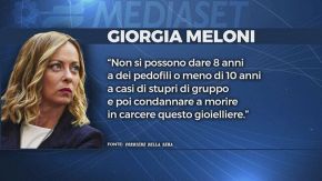 Il trauma, il dolore e lo stress, il premier Meloni sta con l'orefice