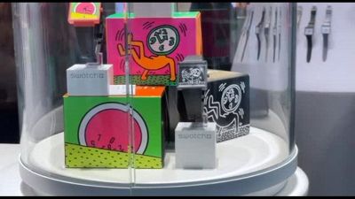 Keith Haring ancora su uno Swatch: "Per abbattere le barriere"