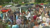 I funerali di Cecilia dolore e amarezza