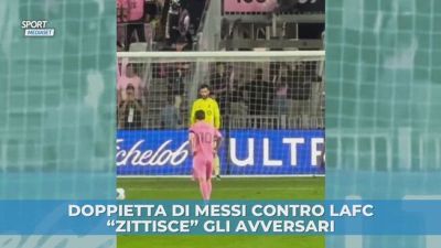 Doppietta di Messi contro LAFC e "zittisce" gli avversari