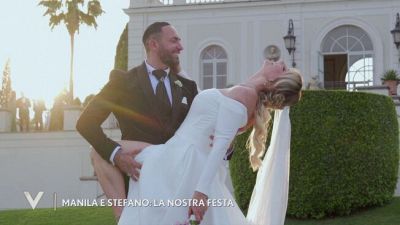 Manila Nazzaro e Stefano Oradei, la festa di matrimonio