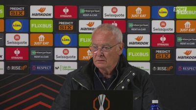 Roma, Ranieri: "Giochiamo senza paura, non pensiamo al pari"