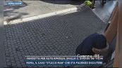 Roma, il caso "stucco man" che sta facendo discutere