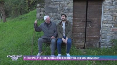 Vittorino, l'ultimo abitante di Libiano: "Da qui non mi muovo"