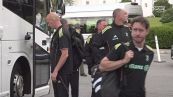 La Juventus è atterrata a Los Angeles: le immagini