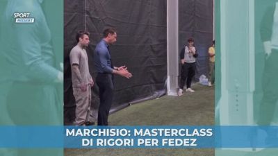 Marchisio: masterclass di rigori per Fedez