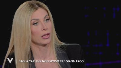 Paola Caruso: "Non sposo più Gianmarco"