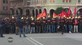 I sindacalisti della Fiom diventano violenti
