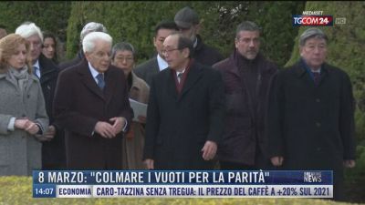 Breaking News delle 14.00 | 8 marzo: "Colmare i vuoti per la parità"