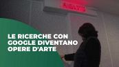 Le ricerche con Google diventano arte