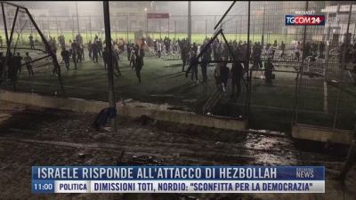 Breaking News delle 11.00 | Israele risponde all'attacco di Hezbollah