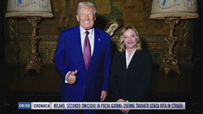 Breaking News delle 09.00 | Usa, Trump accoglie Meloni