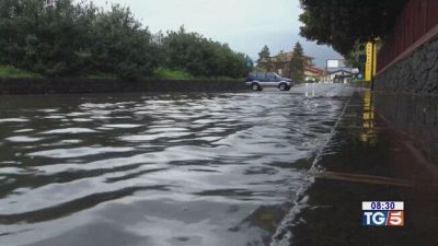 Pioggia al sud freddo al nord