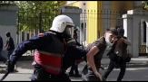 Scontri tra polizia e manifestanti in Albania per il terzo giorno